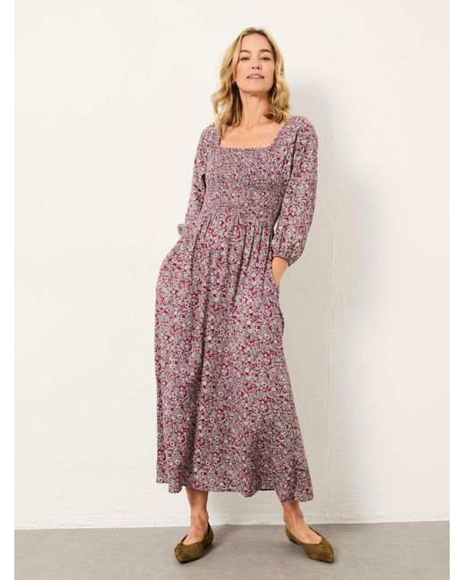 FatFace Pink Fatface Adele Petite Midi Dress