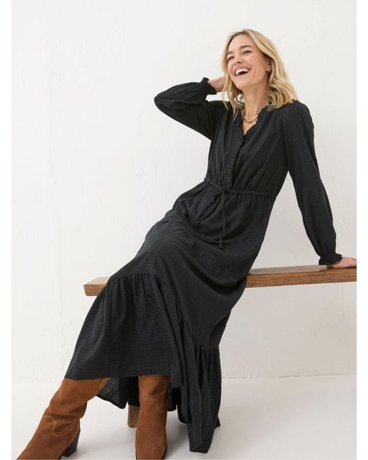 FatFace Black Fatface Dahlia Maxi Dress