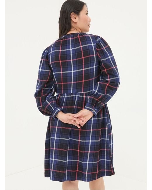 FatFace Blue Fatface Anona Swing Dress