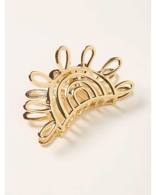 FatFace Natural Fatface Metal Sun Claw Clip