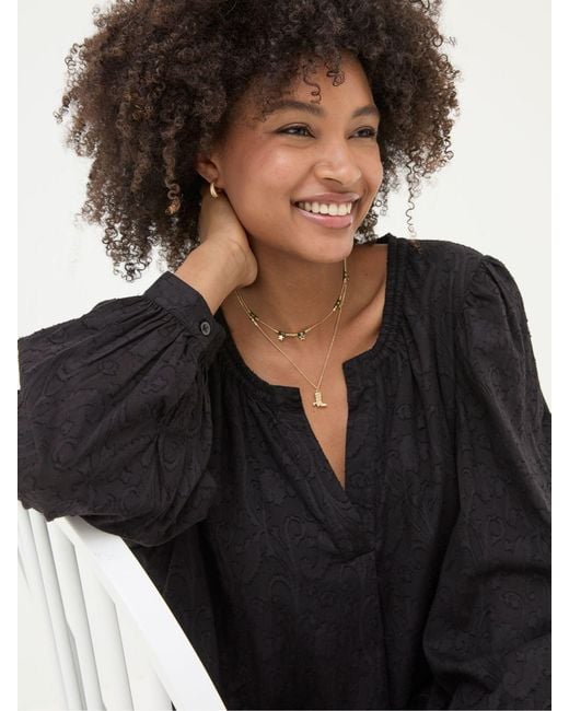 FatFace Black Fatface Anona Swing Dress