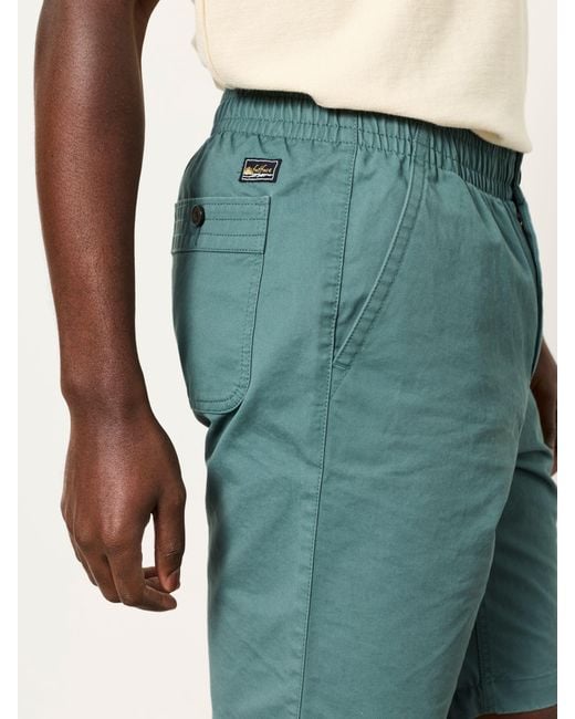 FatFace Green Fatface Selsey Pull On Shorts for men