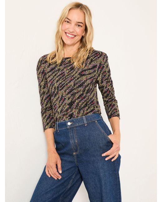 FatFace Blue Fatface Ria Top
