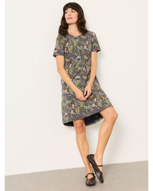 FatFace Natural Fatface Simone Petite Jersey Dress