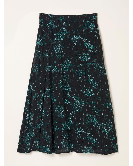 FatFace Red Fatface Skye Midi Skirt