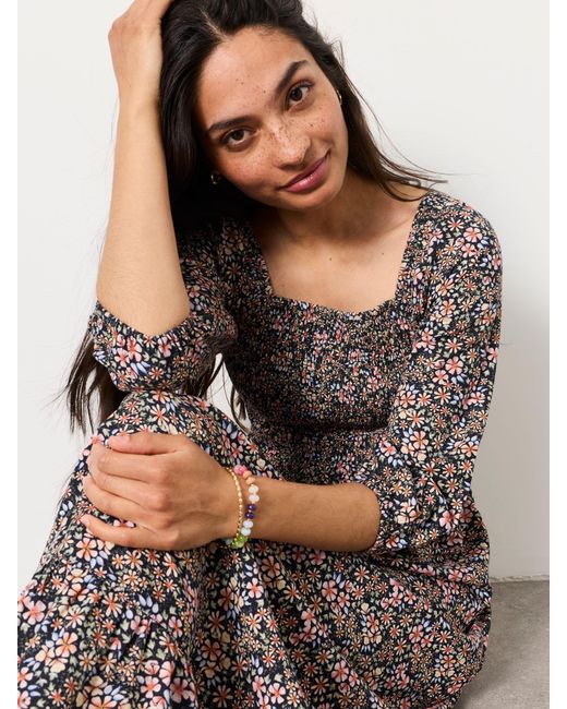 FatFace Multicolor Fatface Adele Midi Dress