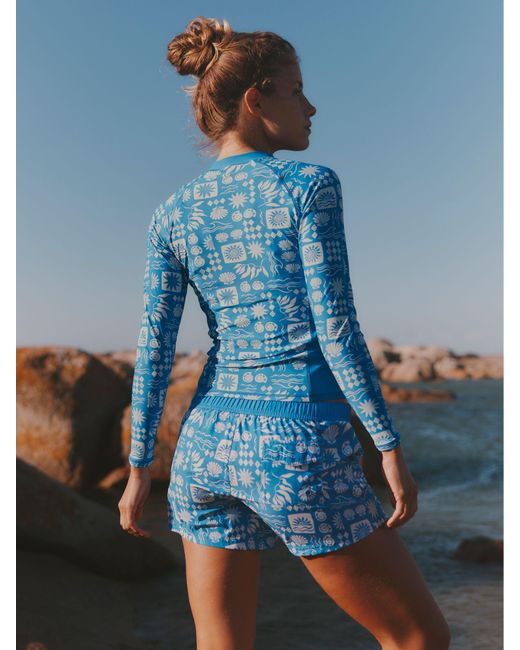 FatFace Blue Fatface Hove Board Short