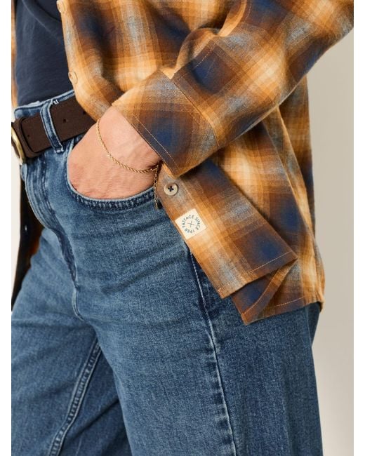 FatFace Blue Fatface Bessie Petite Check Shirt