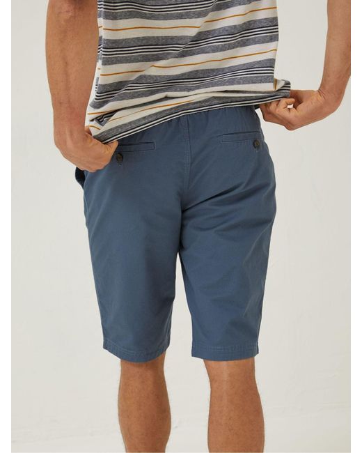 FatFace Blue Fatface Seaton Pull-On Shorts for men