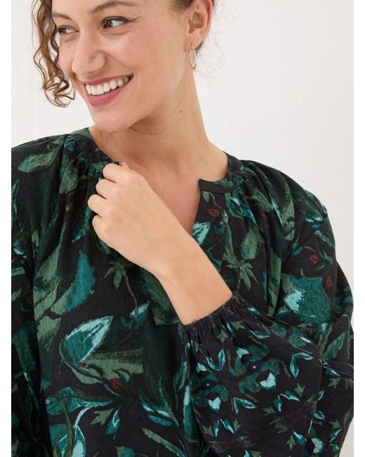 FatFace Green Fatface Dark Skies Amy Mirrored Tunic Dress
