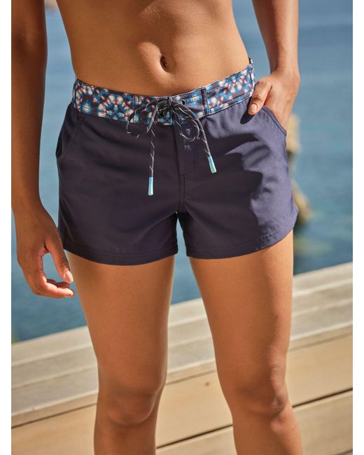 FatFace Blue Fatface Hove Geo Board Shorts