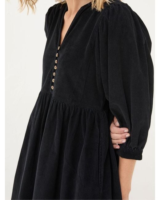 FatFace Black Fatface Ceil Check Dress