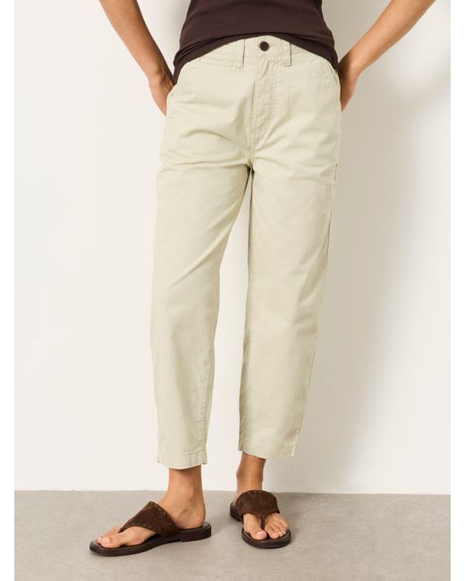FatFace Natural Blazey Tapered Chino Trousers