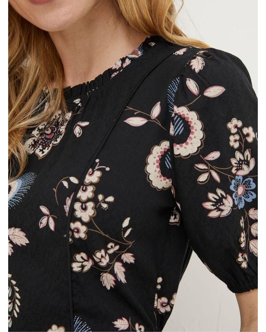 FatFace Black Fatface Shaney Fall Floral Dress