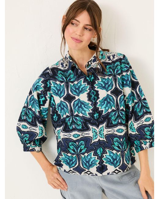 FatFace Blue Fatface Roxi Shirt