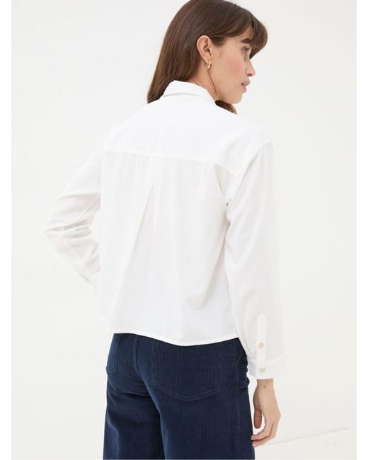 FatFace White Fatface Vivienne Shirt