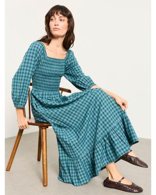 FatFace Blue Fatface Adele Midi Dress