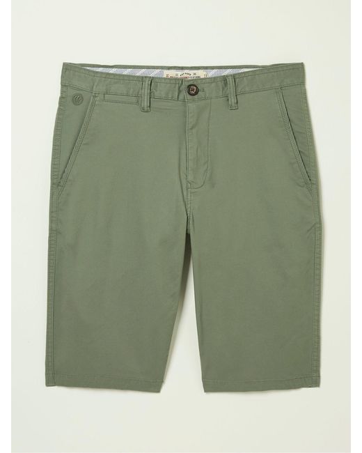 FatFace Green Fatface Mawes Chino Shorts for men