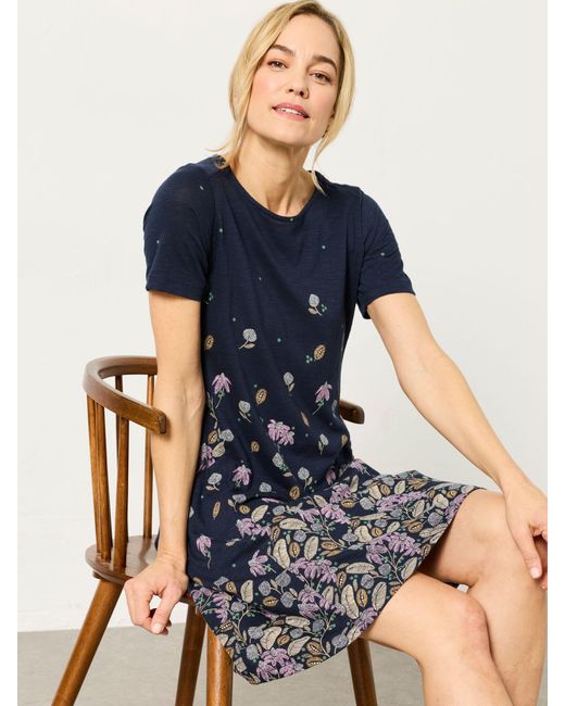 FatFace Multicolor Fatface Simone Petite Jersey Dress