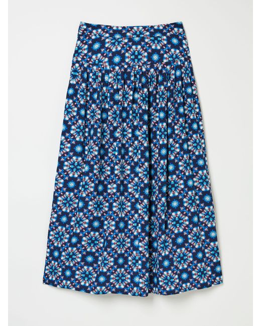 FatFace Blue Fatface Jay Midi Skirt