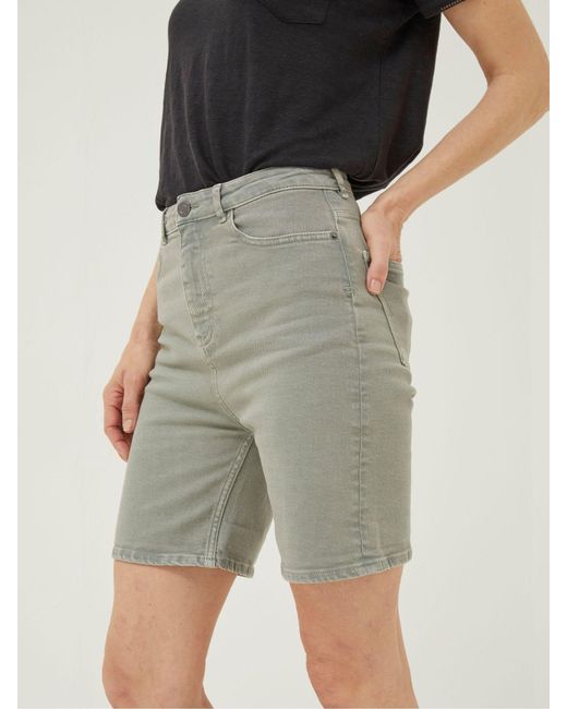 FatFace Green Fatface Darley Denim Shorts