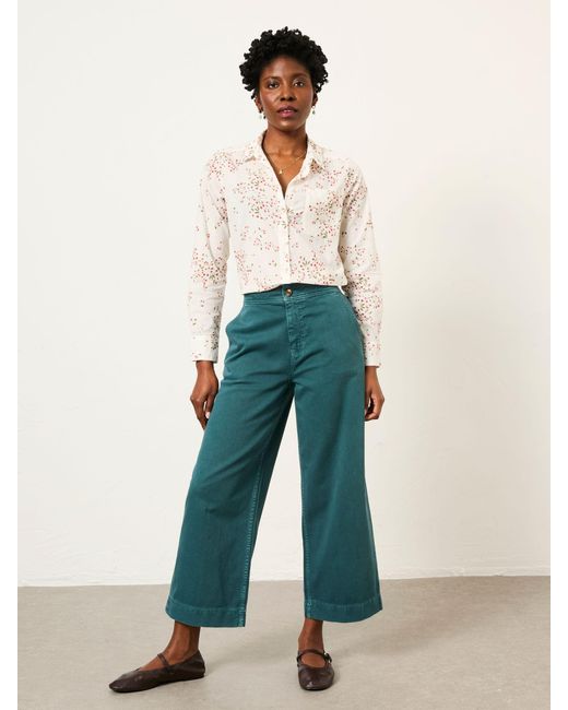 FatFace Natural Fatface Olivia Regular Shirt