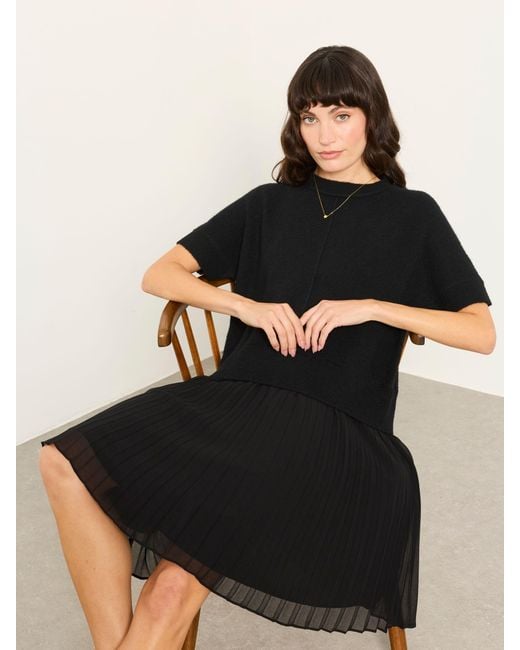 FatFace Black Fatface Susie 2In1 Midi Dress