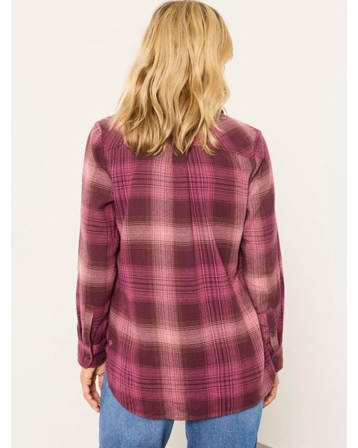 FatFace Red Fatface Olivia Petite Check Shirt