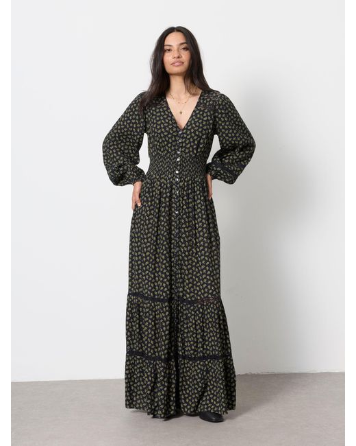 FatFace Multicolor Fatface Eden Petite Jacquard Dress