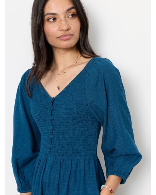FatFace Blue Fatface Adele Midi Dress