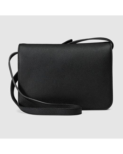 Gucci Jackie Soft Leather Shoulder Bag in Black (black leather) - Save 41% | Lyst