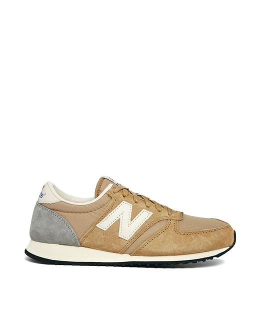 New Balance Camel 420 Trainers in Natural | Lyst