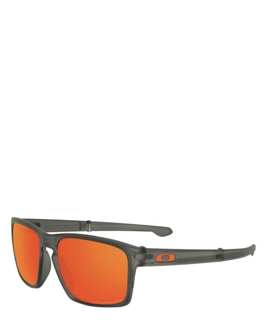 Oakley Orange Sliver Foldable Sunglasses