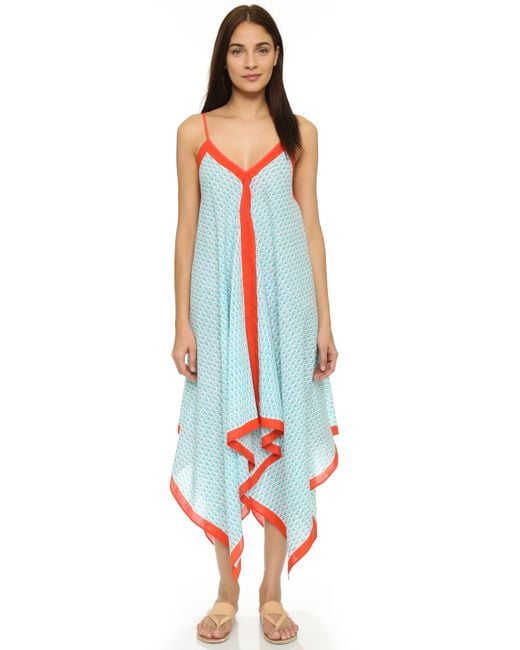 Roberta Roller Rabbit Blue Scarf Dress