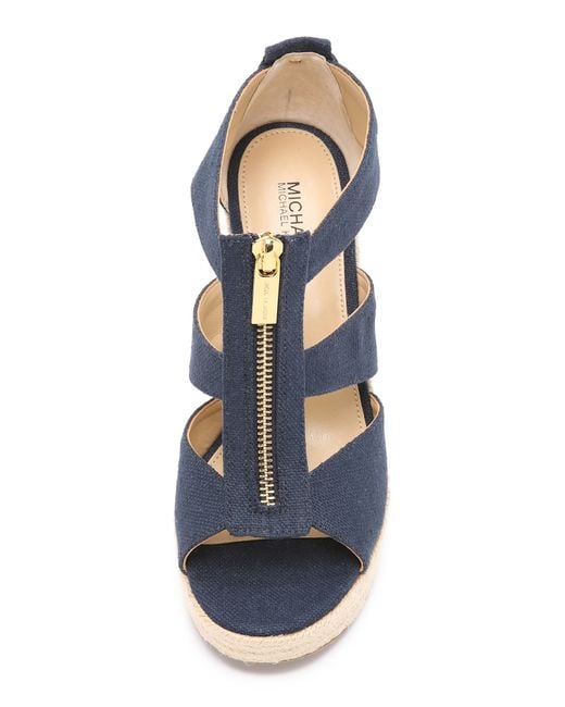Michael kors damita wedge luggage best sale