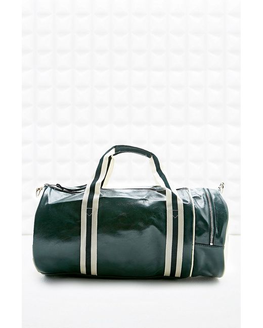 Fred Perry Classic Barrel Bag in Bottle Green for men