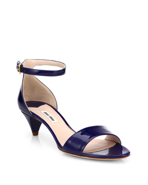 navy sandals with low heel