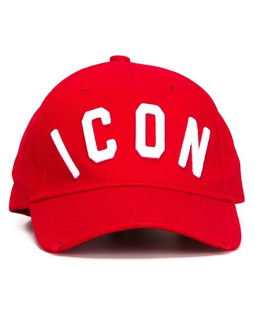 DSquared² Icon Embossed Baseball Cap in 