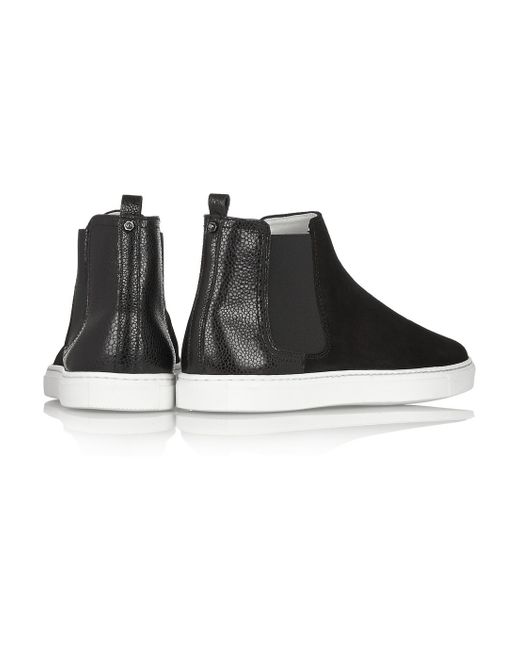 High top deals sneakers slip on