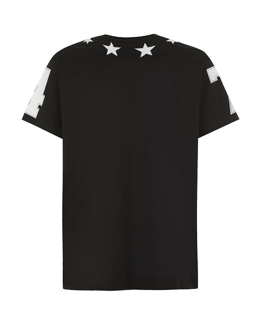 Givenchy Black 74 Stars T-Shirt for men