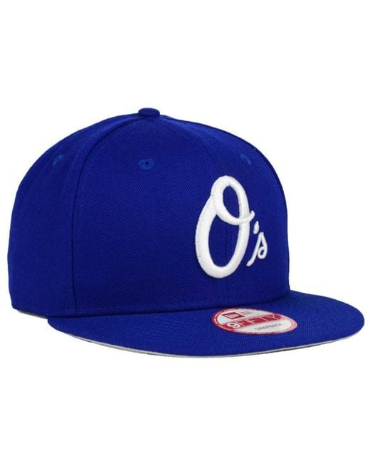 KTZ Blue Baltimore Orioles C-dub 9fifty Snapback Cap for men