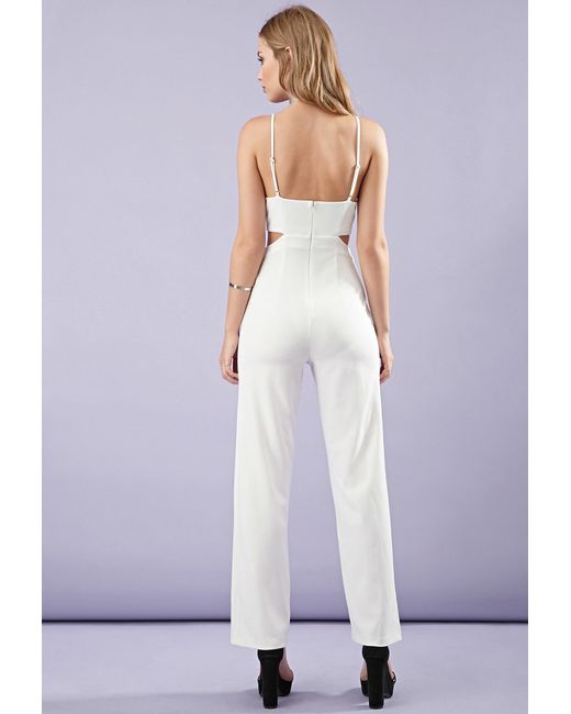 Cami Jumpsuit in White 