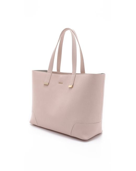 Furla Stacy Large Tote - Pale Pink