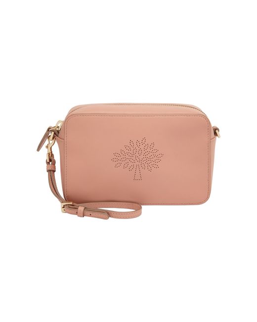 Mulberry Pink Blossom Pochette With Strap