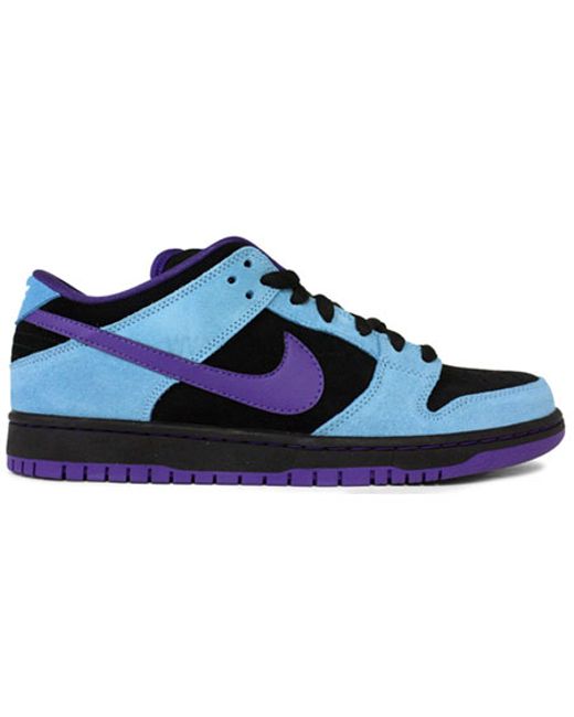 Nike Sb Dunk Low Pro "Smurfs" Black/Varsity Purple/Blue for Men | Lyst  Australia