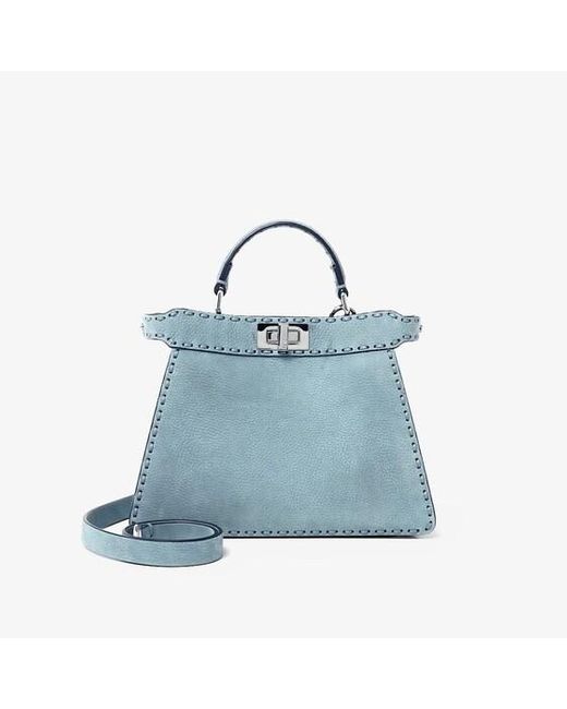 Fendi Blue Peekaboo Iseeu Small