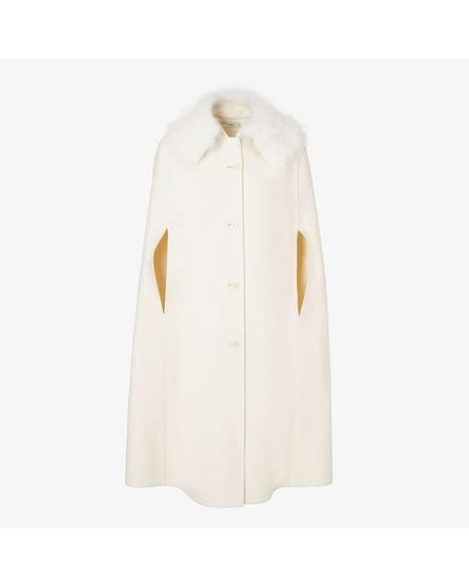Fendi Natural Cape