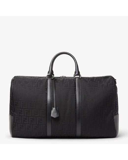 Fendi Black Ff Travel Bag Large for men
