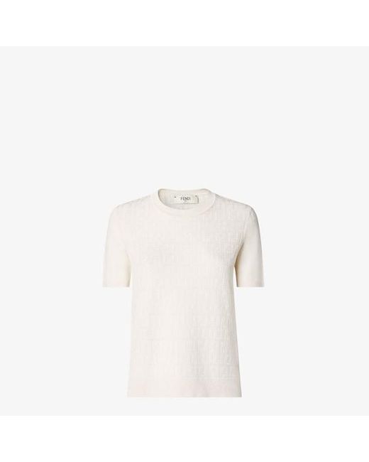 Fendi White Jumper