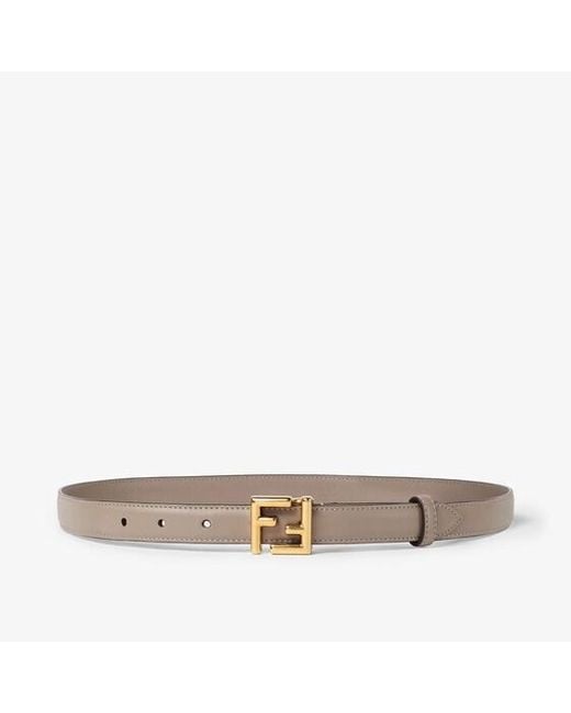 Fendi Natural Ff Belt
